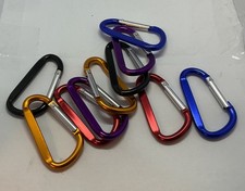 Carabiner Clip, 10 Pack, 855lbs 3" Heavy Duty Caribeaners for Hammocks, Campin..
