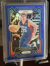 2023-24 Panini Prizm - Azuolas Tubelis #283 Blue Prizm /199 (RC)