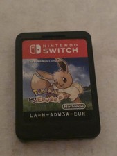 Pokemon Let's Go Eevee! Nintendo Switch NUR KASSETTE TOP ZUSTAND VOLL FUNKTIONSFÄHIG