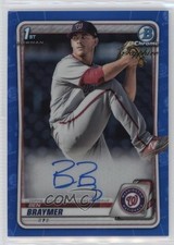2020 Bowman Chrome Sapphire Edition Prospect Ben Braymer #BSPA-BB Auto 17u0
