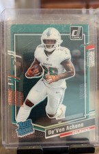 2023 Panini Clearly Donruss - Rated Rookie De'Von Achane #59 (RC)