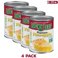 Lucky Leaf Pineapple Pie Filling, 21 oz 4 pack