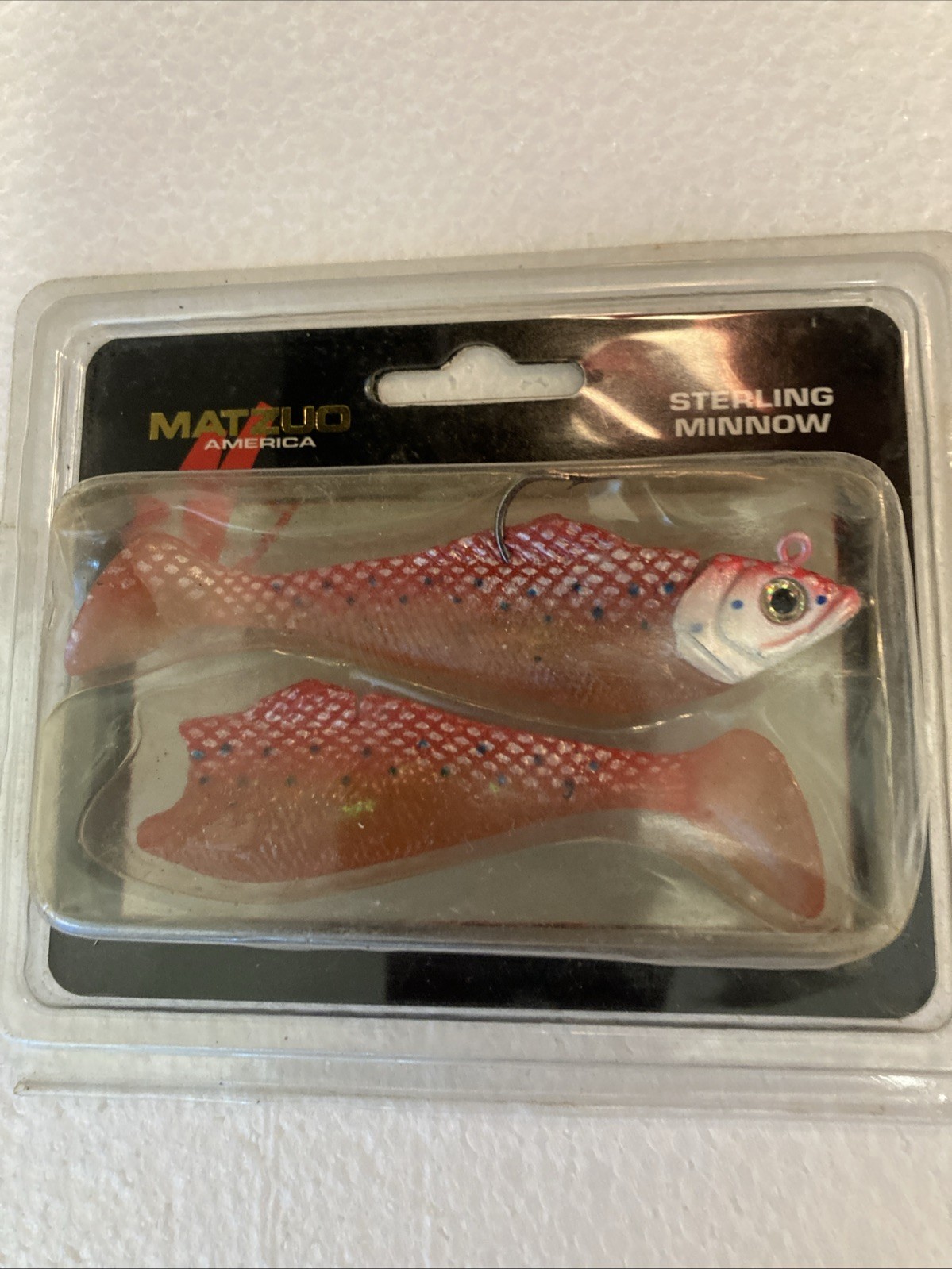 Tsunami Pro 5’ Holographic Swimbait/Matzo Sterling Minnow 4’ Pre-rig