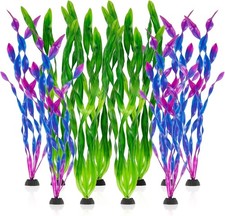 Artificial aquarium plants decoration set