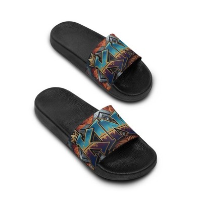 Graffiti Street Art Men's Slide Sandals
