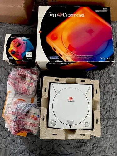 Sega Dreamcast Complete In Box Bundle , Very Rare Amazing Condition