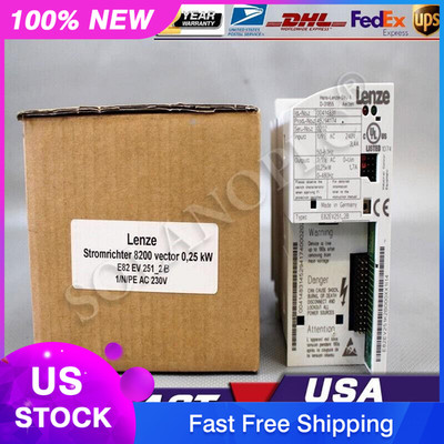 1PC E82EV251_2B NEW LENZE Inverter 8200 vector E82EV251K2B E82EV251-2B