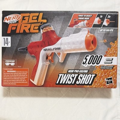 NERF Pro Gelfire Twist Shot Gel Blaster Gun 5000 Gel Rounds Triple Burst