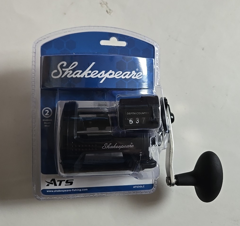 Shakespeare ATS30LC Fishing Trolling Reel with 2 Bearings Ne