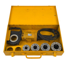 Rems Amigo Gewinde Schneid Maschine Kluppe mit 1/2"-3/4"-1"-1 1/4" Metallkoffer