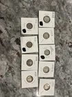 (9) 1938 Mercury Winged Liberty Head