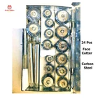New Valve Seat & Face Cutter Set 21 Pcs Set For Vintage Cars & Bikes RAHISHTOOLS