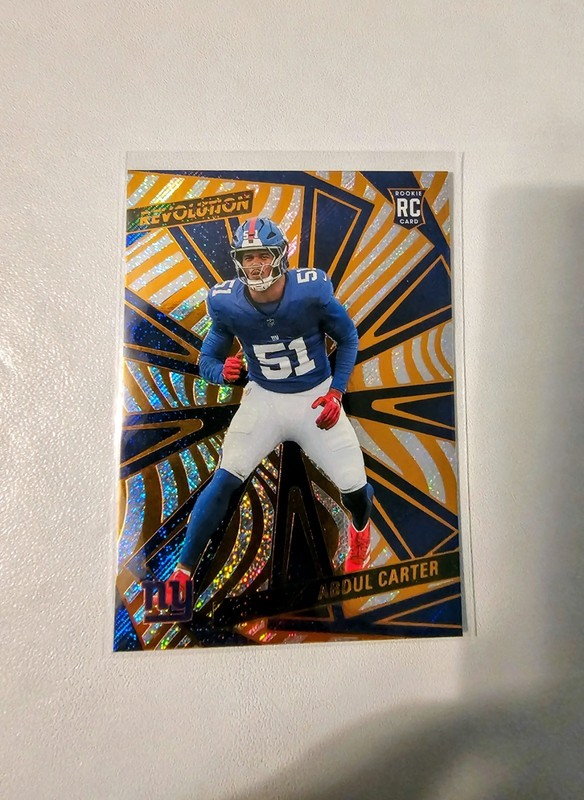 24-25 Abudul Carter Panini Revolution 201 Orange