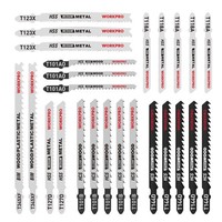 StichsäGebläTter Set 25Tlg T-Schaft Holz Metall HCS HSS BIM FüR Bosch Makita