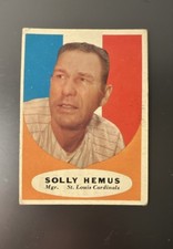 1961 Topps - Solly Hemus #139