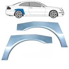 Für Mercedes CLK W209 Coupe 2003-2009 Radlauf Reparaturblech Kotflügel / Paar Für Mercedes CLK W209 Coupe 2003-2009 Radlauf Reparaturblech Kotflügel / Paar