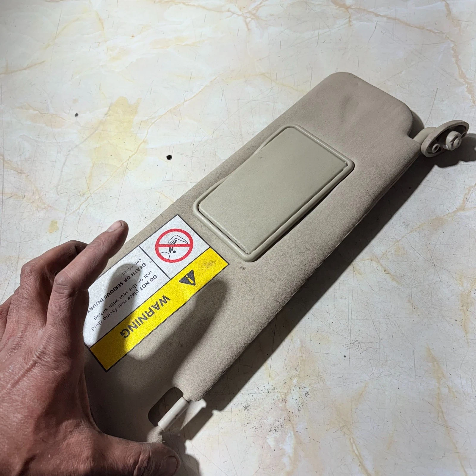 Proton Gen-2 sun visor mounting and colour reference