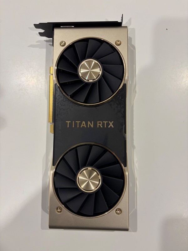 NVIDIA Titan RTX 24GB Graphics Card - As New / Never Deployed Industrial Spare