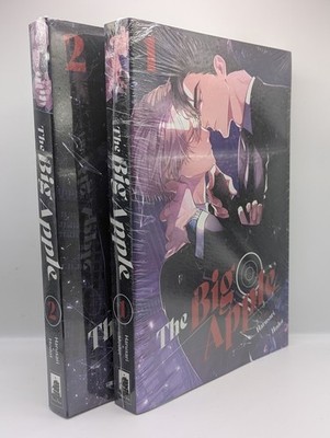 The Big Apple Vol 1 & 2 set Seven Seas English Color Manga/Graphic Novel BL