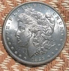 1886 $1 Morgan Silver Dollar BU Gem