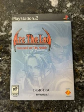 Arc the Lad: Twilight of the Spirits Demo Disc Playstation 2 PS2 FACTORY SEALED!