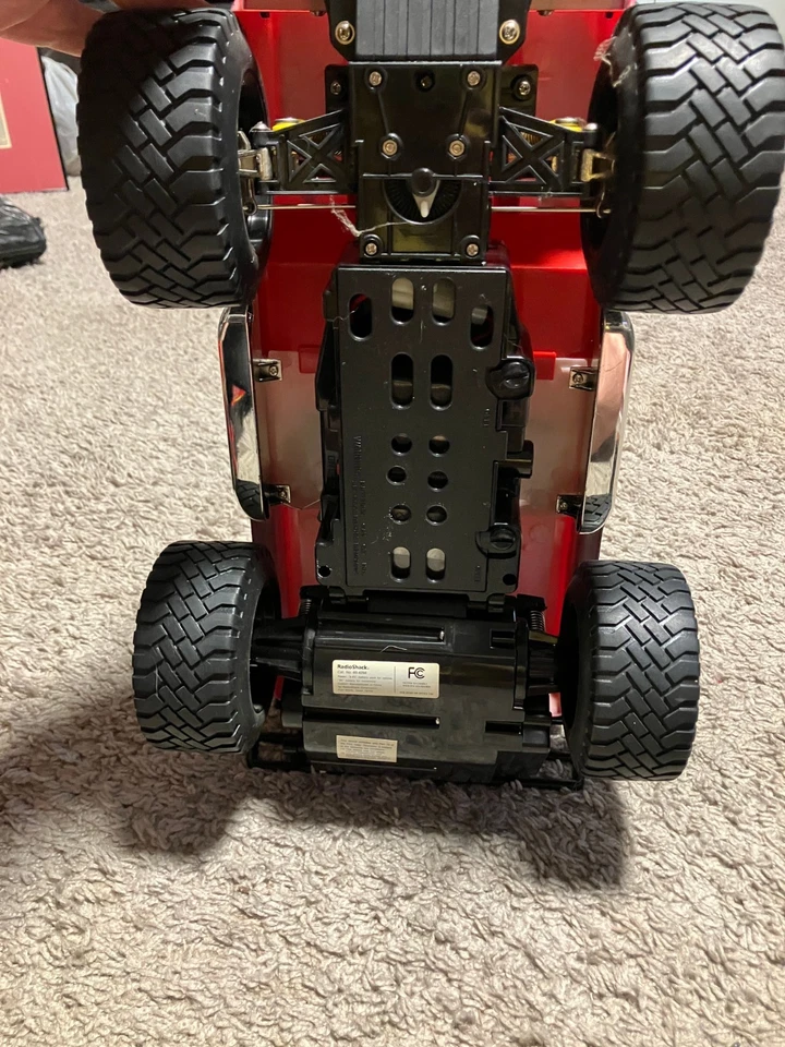 Vintage RC Classic Bronco 1/10 Scale Radio Shack Mangler tested with a spare set - Image 3 of 4