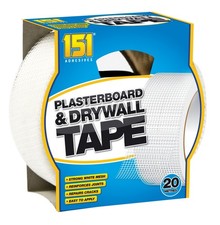 Diy Plasterboard White Strong Mesh Tape 20 Metre Roll