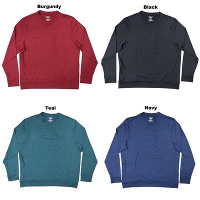 Member's Mark Men's Favorite Soft Long Sleeve Crew Neck Pullover