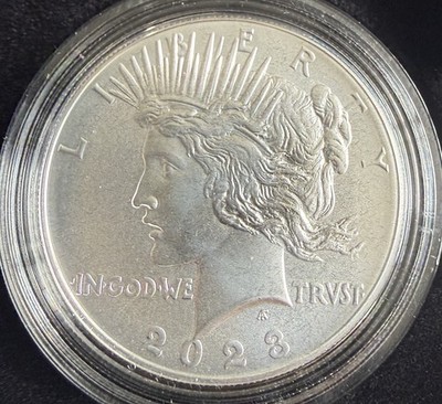 2023 Peace Dollar PHILADELPHIA  UNCIRCULATED w/ OGP & COA--FREE SHIPPING!!