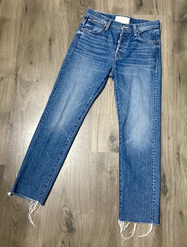 Mother Superior The Scrapper Cuff Ankle Fray in Running With Scissors Sz 25 - Picture 12 of 14