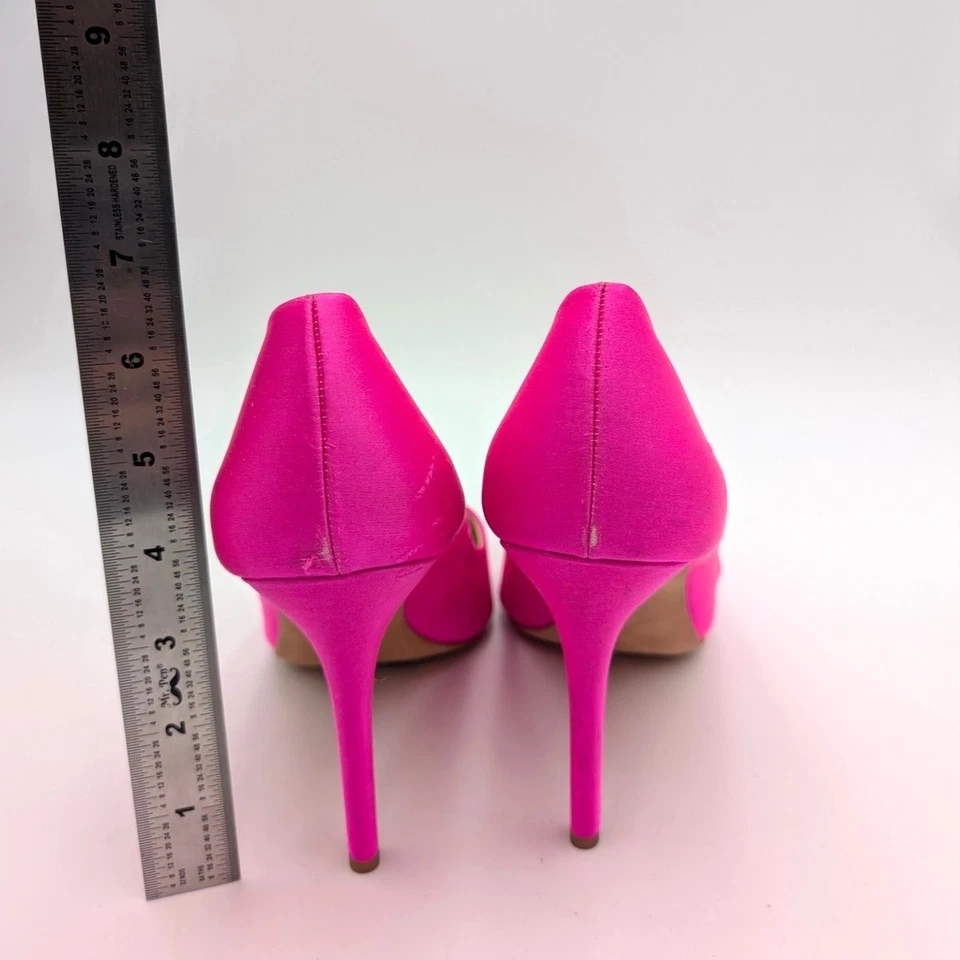 Badgley Mischka Cher Crystal Embellished Heel Pump Women's Pink Size US10 EU41 - Image 4 of 4