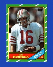 1986 Topps Set-Break #156 Joe Montana NR-MINT *GMCARDS*