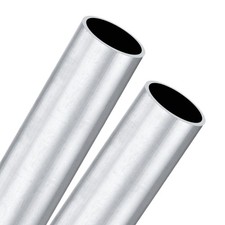 2er-Pack 100mm Alu Rundrohr, 26mm ID 30mm OD, 1,02"x1,18"x4"