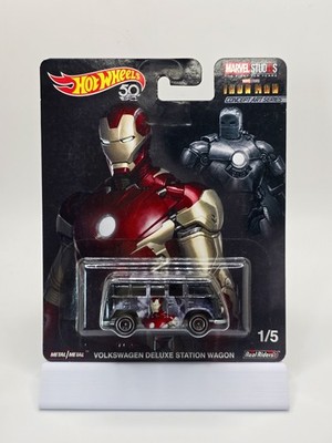 HOT WHEELS MARVEL ''VOLKSWAGEN DELUXE STATION WAGON'' IRON MAN  OVP