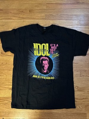 Billy Idol It's a Nice Day to... Tour Again! Tour 2025 L T-Shirt Concert Shirt