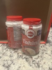 Baron's Kosher 100 Pure Ground Sesame Tahini 16-ounce Pack of 2 