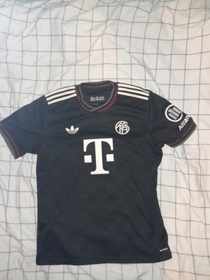 adidas Bayern München Lifestyler T-Shirt Rood Blauw Wit