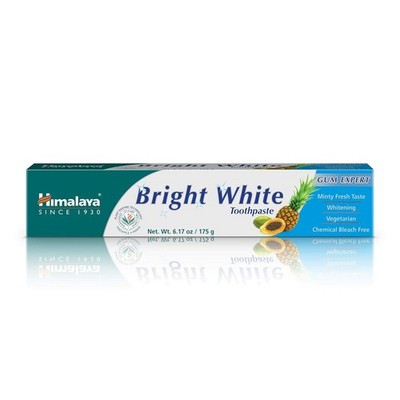 Bright White Toothpaste, Fluoride Free to Reduce Plaque & Whiten Teeth,