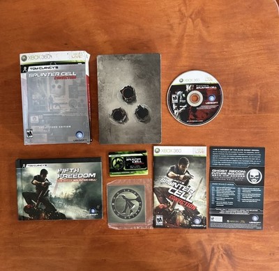 Tom Clancy's Splinter Cell Conviction Collectors Edition (Xbox 360) FULLY CIB