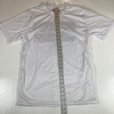 TKO Mens T Shirt Size M Medium Top Short Sleeve Crew Neck White