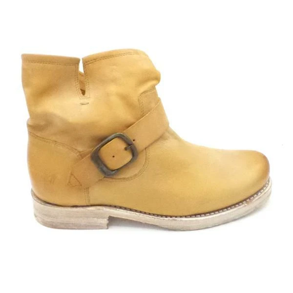 Frye Leather Ankle Boots Veronica Bootie Tan eBay