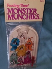Monster Munchies Feeding Time 1976 Diamond Toymakers Toy Table Pinball  Zip D4