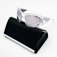 NEW GIVENCHY GV40051I 26C TRANSPARENT GREY UNISEX SUNGLASSES GIVENCHY