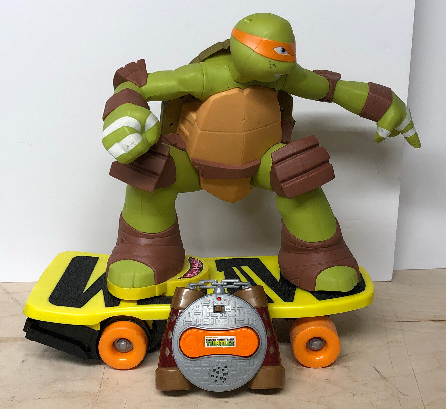 teenage mutant ninja turtles remote control skateboarding mikey