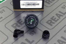 Radium Engineering  Fuel Pressure Gauge 0-100 psi w/ 8AN ORB Adapter 90 deg