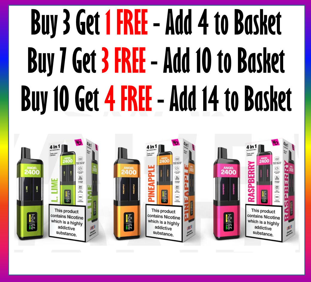 angel 2400 vape pods refill price ANGEL 2400 PRE-FILLED PODS main image 0