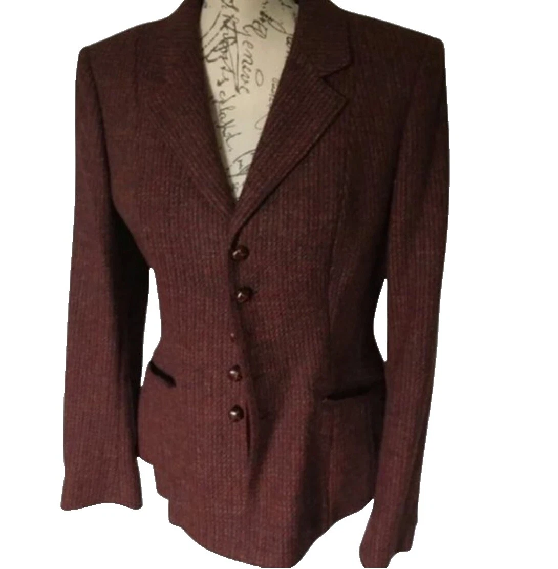 Brown 100% Wool Vintage Coats, Jackets & Vests for Women