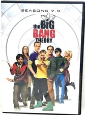 The Big Bang Theory: The Complete Seasons 7, 8, & 9 (9 Disc DVD Set) Like New