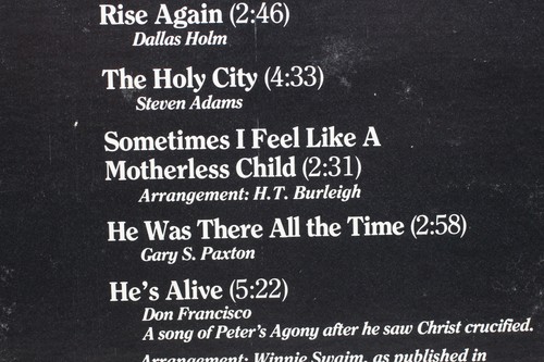 William Harness In Sacred Concert - A New Song - WHSC Records   - Picture 4 of 4