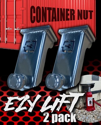 EZY LIFT | 2 Pack | Shipping Container Lifts | The Original | Made in USA